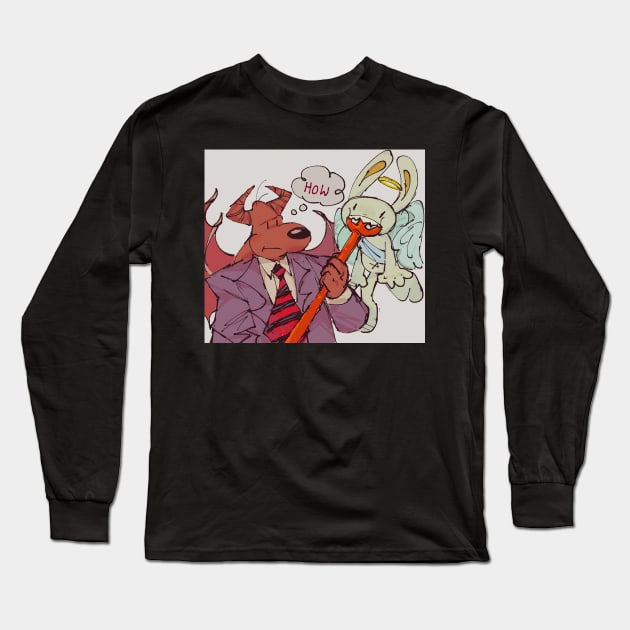 sam and max - devil and angel ?? Long Sleeve T-Shirt by xxlisagamerxx